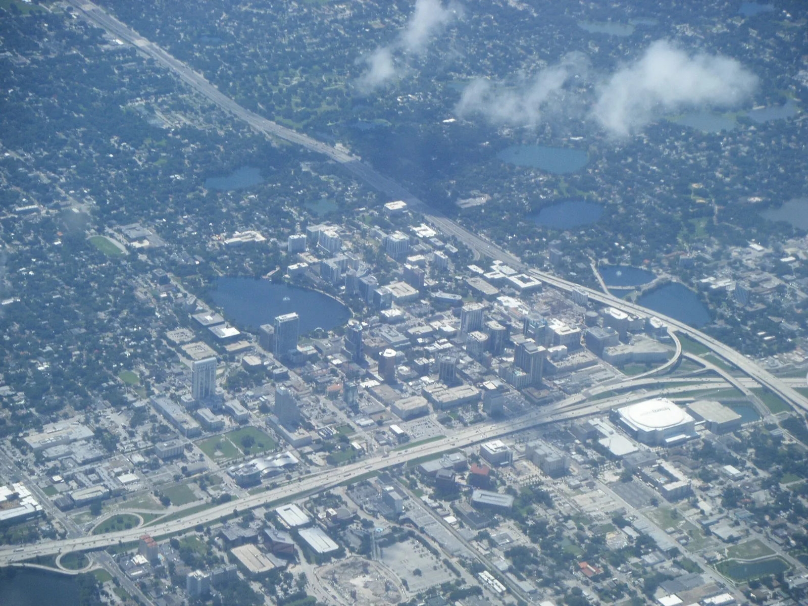 Downtown Orlando, home to two of Libema's thirteen houses
