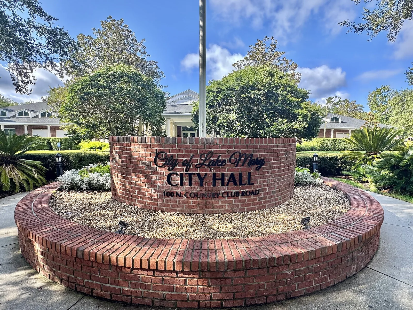 Lake Mary City Hall, in the Seminole County business corridor where the Concentrix operations center sits