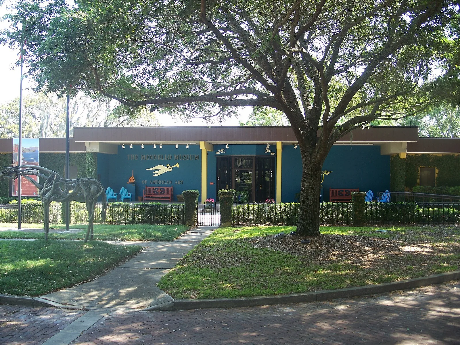 The Mennello Museum of American Art, part of the Loch Haven Park cluster near College Park