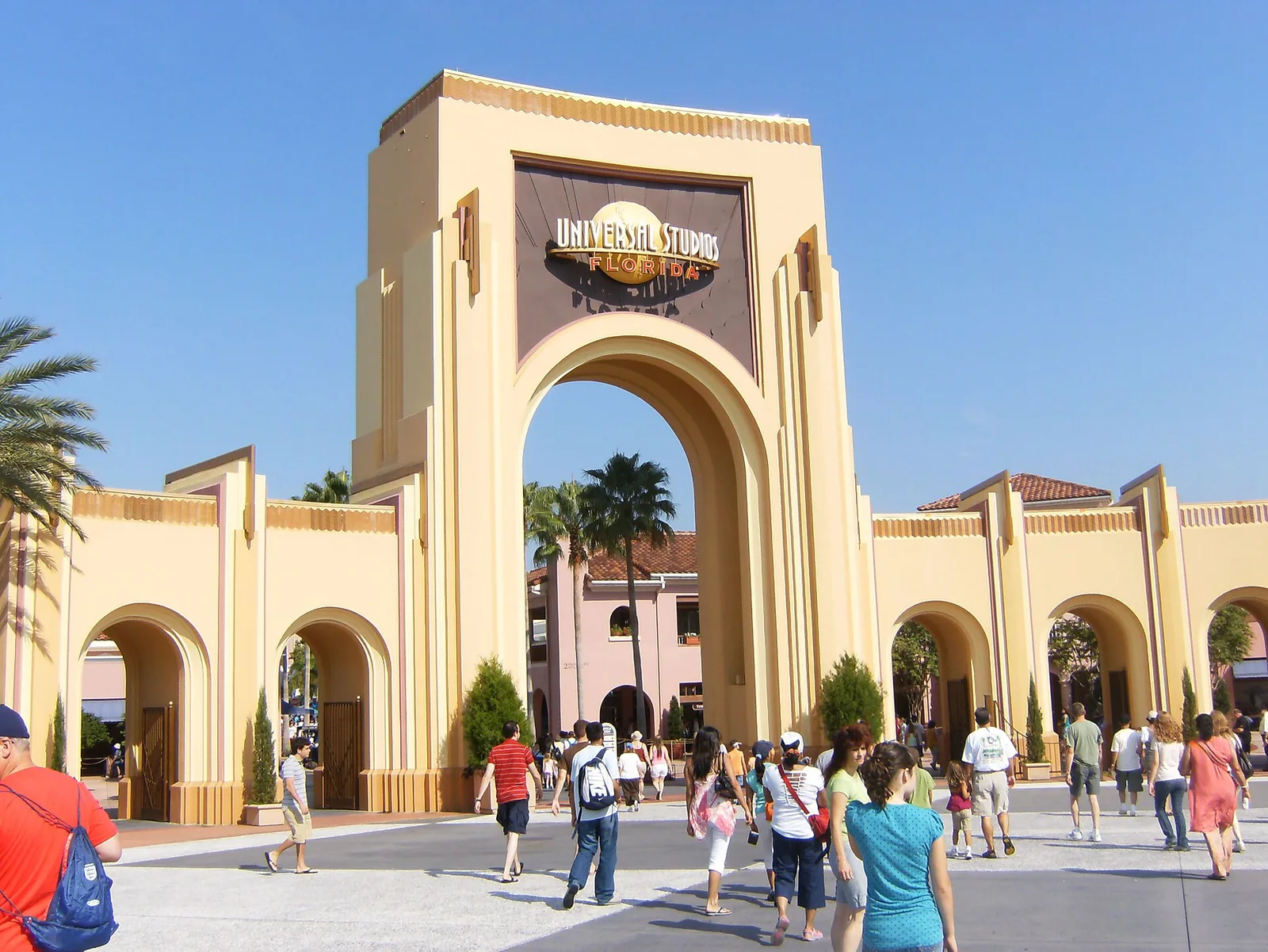 Entrance gate to Universal Studios Florida