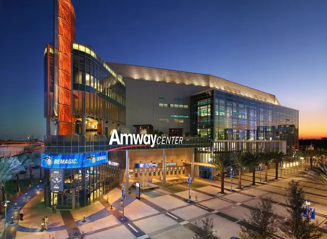 Amway Center- only 5 minutes away to this indoor arena located in Downtown Orlando, Florida. The arena is home to the Orlando Magic and hosts numerous events at Fruit Tree Home