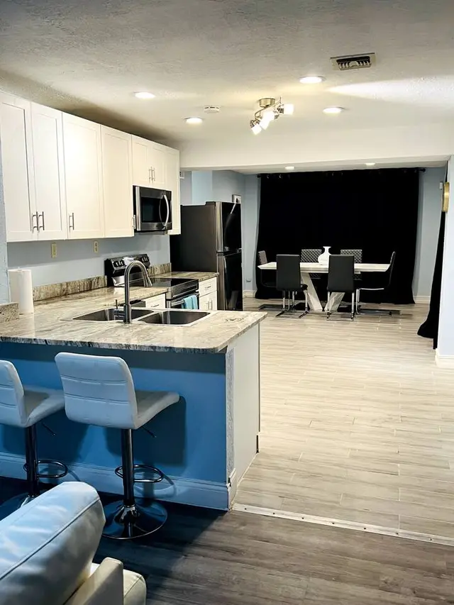 Dining and Kitchen area at Entertainment Home