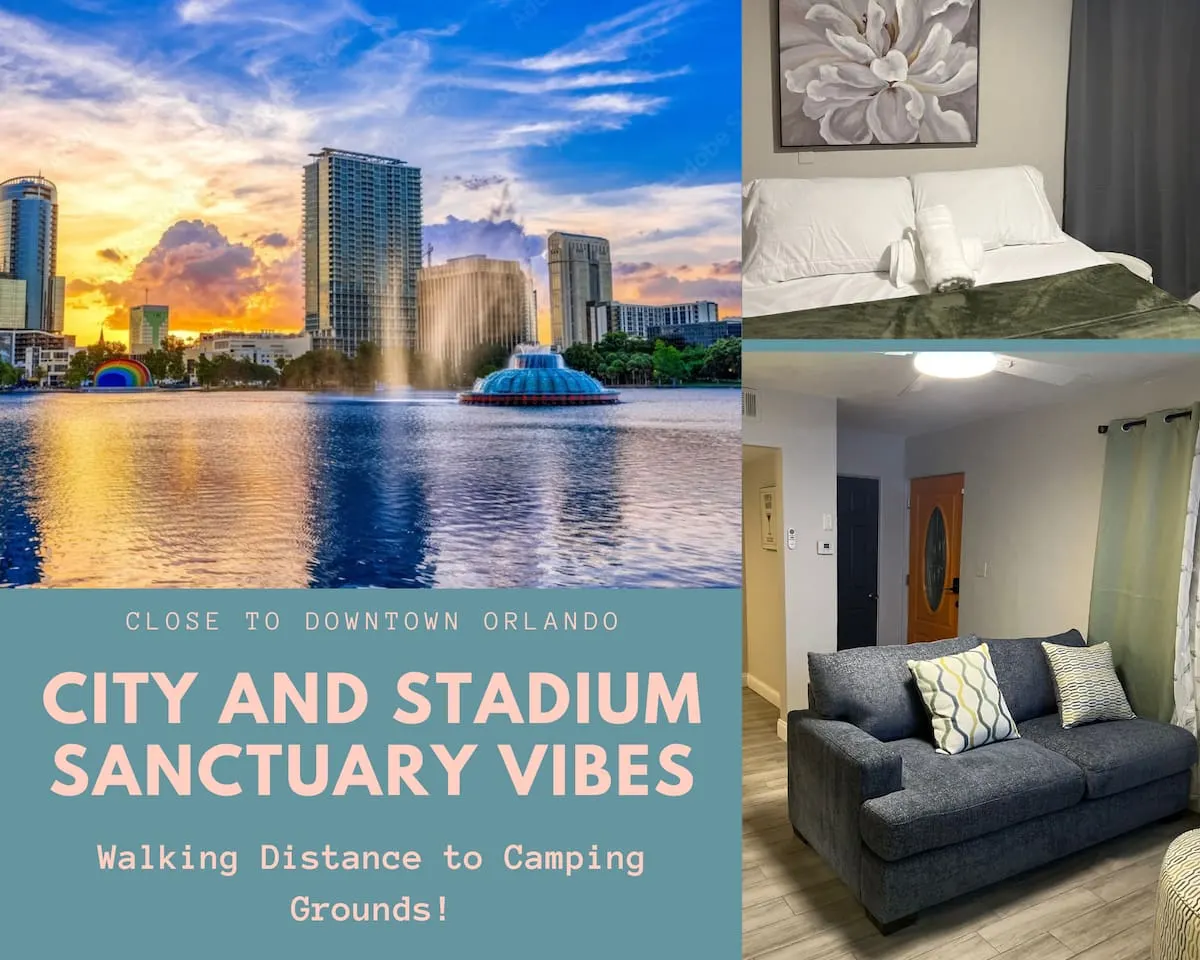 Inside the house at City and Stadium Sanctuary Vibes, a Libema home in Orlando